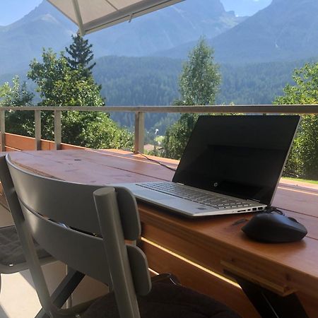 Aaa Chalet Allegra Rojo With Mountain View Scuol Extérieur photo